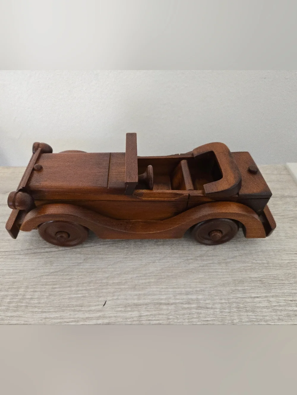 Antique Wooden Car Series - Wuu Wood Original Box 1900s